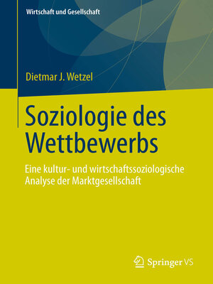 cover image of Soziologie des Wettbewerbs